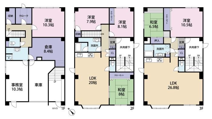apartment 北海道札幌市豊平区豊平三条６丁目1番33号 大東ビル2階