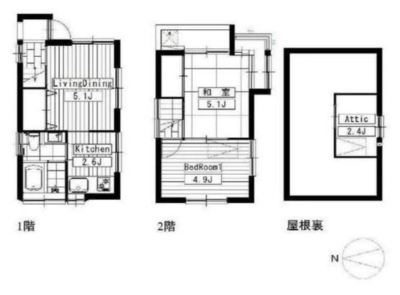 detached 東京都荒川区西日暮里２丁目39-7　ＧＳハイム日暮里101