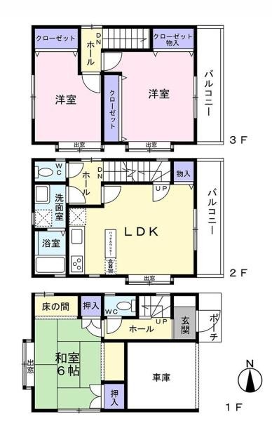 detached 東京都荒川区西日暮里２丁目39-7　ＧＳハイム日暮里101
