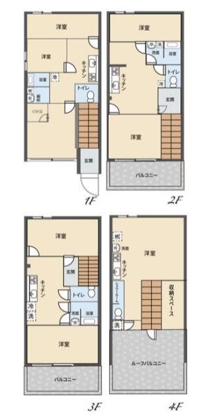 detached 東京都荒川区西日暮里２丁目39-7　ＧＳハイム日暮里101