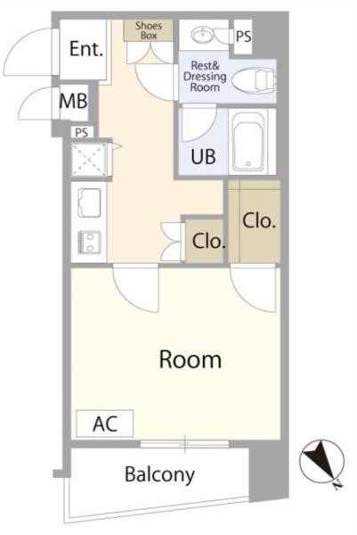 apartment 東京都荒川区西日暮里２丁目39-7　ＧＳハイム日暮里101