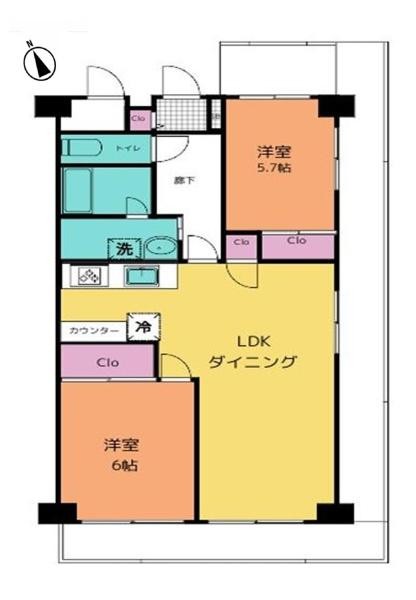 apartment 東京都荒川区西日暮里２丁目39-7　ＧＳハイム日暮里101