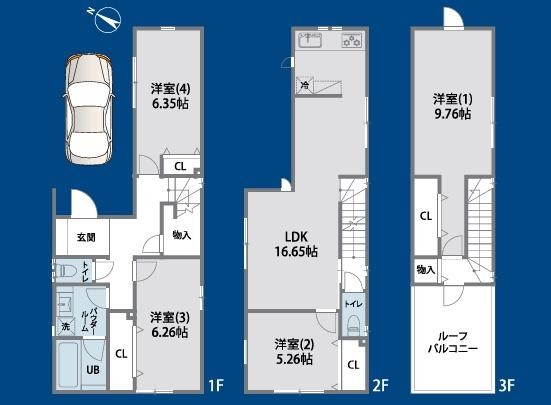 detached 東京都荒川区西日暮里２丁目39-7　ＧＳハイム日暮里101