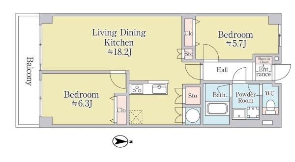 apartment 東京都荒川区西日暮里２丁目39-7　ＧＳハイム日暮里101