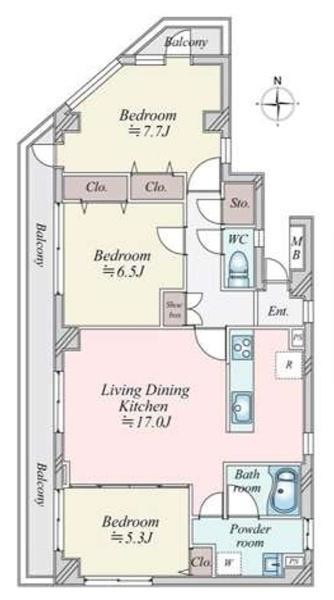 apartment 東京都荒川区西日暮里２丁目39-7　ＧＳハイム日暮里101