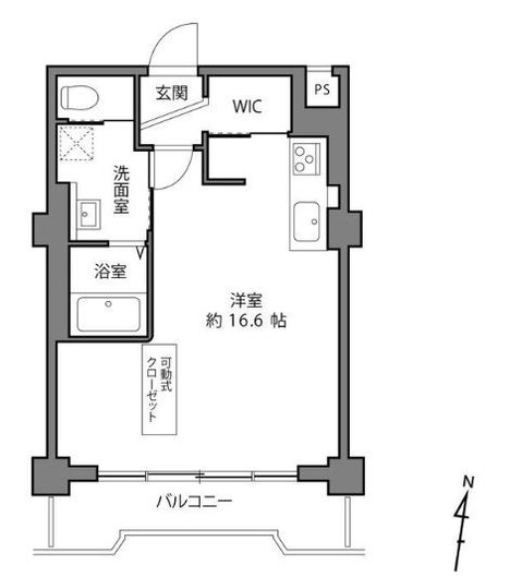 apartment 東京都荒川区西日暮里２丁目39-7　ＧＳハイム日暮里101