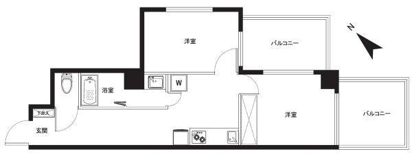 apartment 東京都荒川区西日暮里２丁目39-7　ＧＳハイム日暮里101
