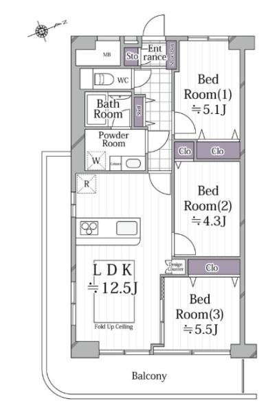 apartment 東京都荒川区西日暮里２丁目39-7　ＧＳハイム日暮里101