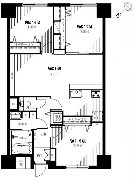 apartment 東京都荒川区西日暮里２丁目39-7　ＧＳハイム日暮里101