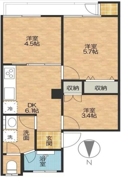 apartment 東京都荒川区西日暮里２丁目39-7　ＧＳハイム日暮里101