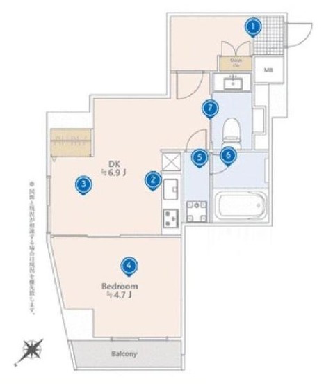 apartment 東京都荒川区西日暮里２丁目39-7　ＧＳハイム日暮里101