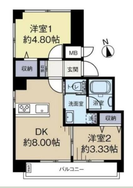 apartment 東京都荒川区西日暮里２丁目39-7　ＧＳハイム日暮里101