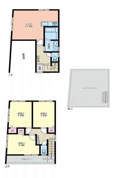 detached 東京都荒川区西日暮里２丁目39-7　ＧＳハイム日暮里101