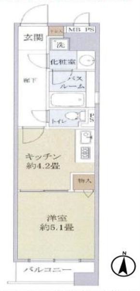 apartment 東京都荒川区西日暮里２丁目39-7　ＧＳハイム日暮里101
