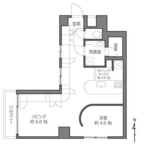 apartment 東京都荒川区西日暮里２丁目39-7　ＧＳハイム日暮里101