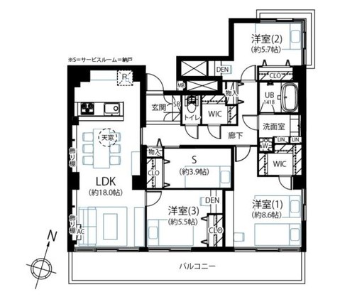 apartment 東京都荒川区西日暮里２丁目39-7　ＧＳハイム日暮里101