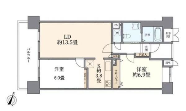 apartment 東京都荒川区西日暮里２丁目39-7　ＧＳハイム日暮里101