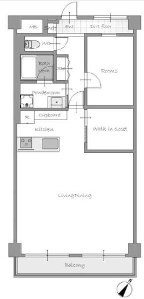 apartment 東京都荒川区西日暮里２丁目39-7　ＧＳハイム日暮里101
