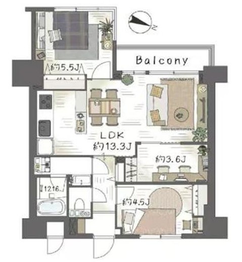 apartment 東京都荒川区西日暮里２丁目39-7　ＧＳハイム日暮里101