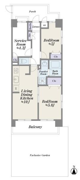apartment 東京都荒川区西日暮里２丁目39-7　ＧＳハイム日暮里101