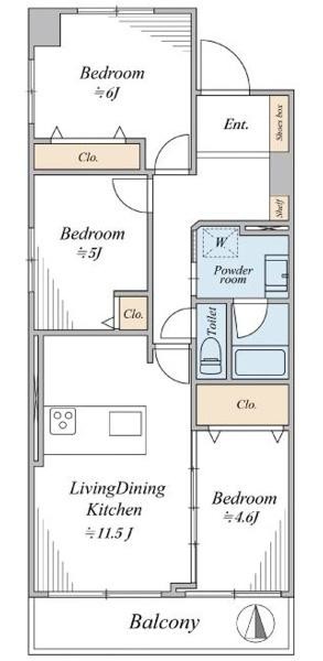 apartment 東京都荒川区西日暮里２丁目39-7　ＧＳハイム日暮里101