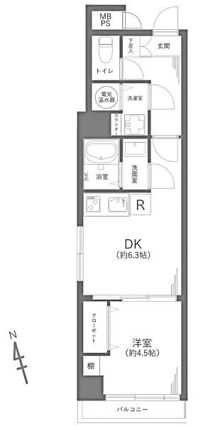 apartment 東京都荒川区西日暮里２丁目39-7　ＧＳハイム日暮里101