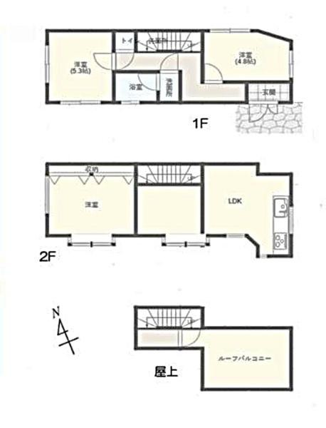 detached 東京都荒川区西日暮里２丁目39-7　ＧＳハイム日暮里101