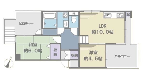apartment 東京都荒川区西日暮里２丁目39-7　ＧＳハイム日暮里101