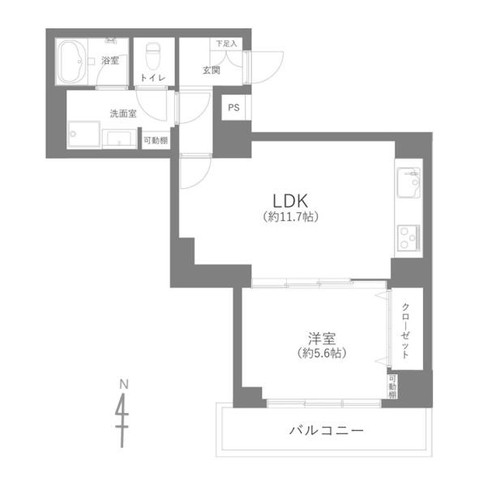 apartment 東京都荒川区西日暮里２丁目39-7　ＧＳハイム日暮里101