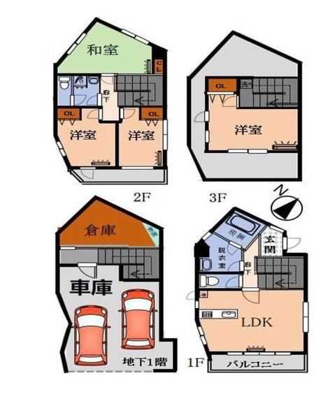detached 東京都荒川区西日暮里２丁目39-7　ＧＳハイム日暮里101
