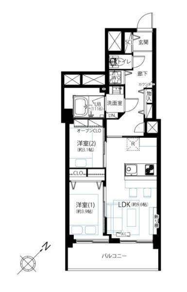 apartment 東京都荒川区西日暮里２丁目39-7　ＧＳハイム日暮里101