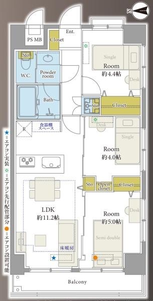apartment 東京都荒川区西日暮里２丁目39-7　ＧＳハイム日暮里101