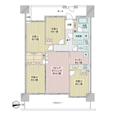 apartment 東京都町田市中町１丁目1-16 東京建物町田ビル7F