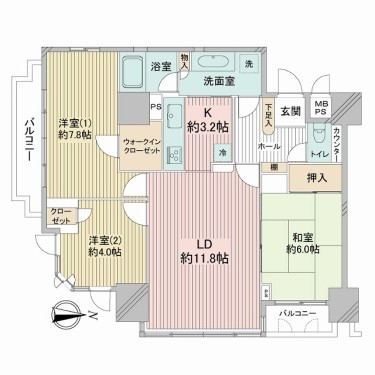 apartment 神奈川県横浜市栄区笠間３丁目44-1 メゾングランディオーズ1F