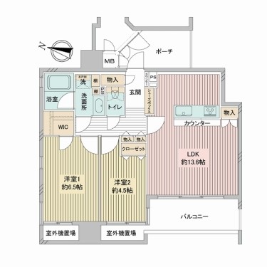 apartment 神奈川県横浜市栄区笠間３丁目44-1 メゾングランディオーズ1F