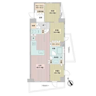 apartment 神奈川県横浜市栄区笠間３丁目44-1 メゾングランディオーズ1F