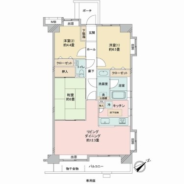 apartment 東京都板橋区成増２丁目15-12 幸昇ビル1F