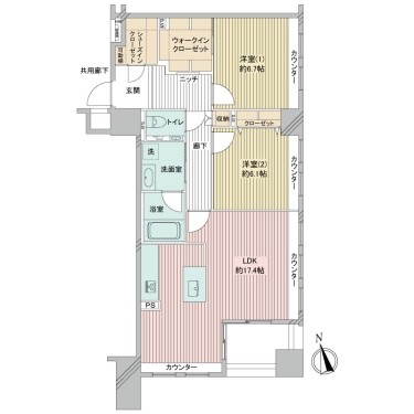 apartment 東京都港区芝２丁目6-1 長谷工芝二ビル5F
