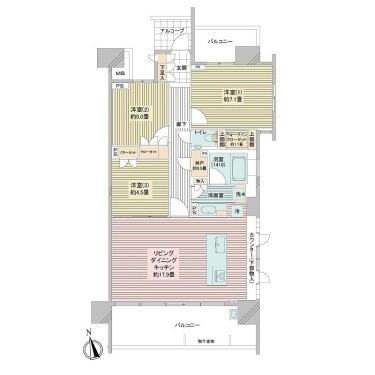 apartment 東京都世田谷区三軒茶屋１丁目39-7 ショッピングプラザベルアージュ1階