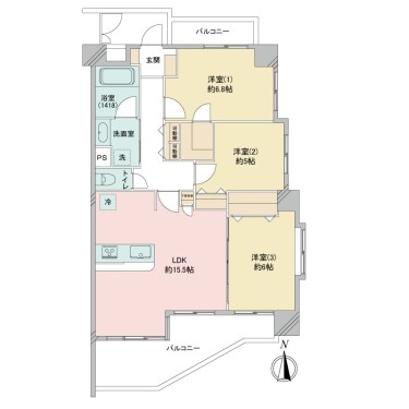 apartment 東京都立川市曙町２丁目13-3 立川三菱ビル7F