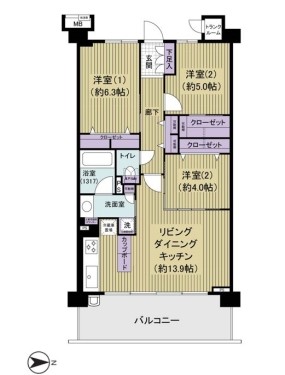 apartment 東京都三鷹市下連雀３丁目26-10 Sapura三鷹4F