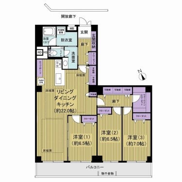 apartment 東京都三鷹市下連雀３丁目26-10 Sapura三鷹4F