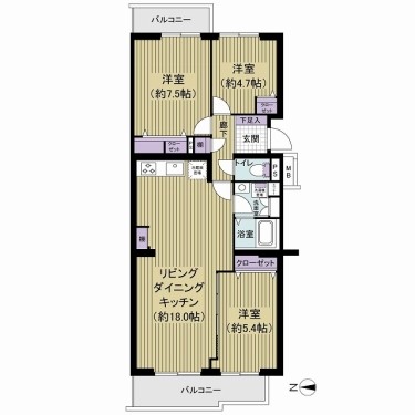 apartment 東京都三鷹市下連雀３丁目26-10 Sapura三鷹4F