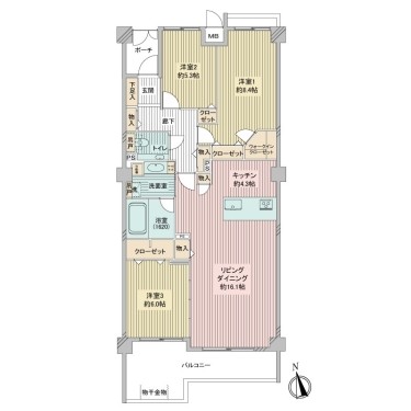 apartment 東京都多摩市落合１丁目9-2 クロダビル1階