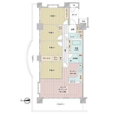 apartment 東京都多摩市落合１丁目9-2 クロダビル1階