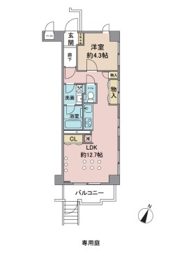 apartment 東京都多摩市落合１丁目9-2 クロダビル1階