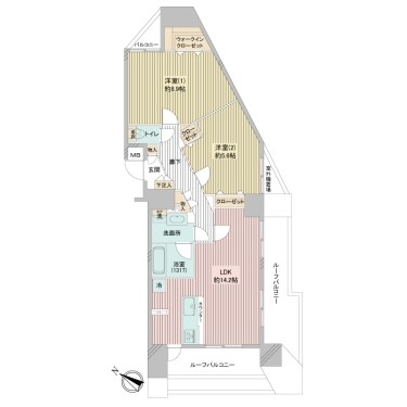 apartment 東京都多摩市落合１丁目9-2 クロダビル1階