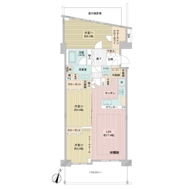 apartment 東京都多摩市落合１丁目9-2 クロダビル1階