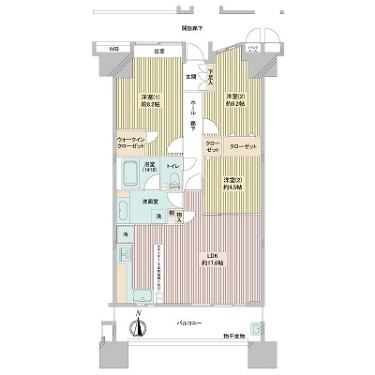 apartment 東京都荒川区南千住７丁目1-1 アクレスティ南千住1F