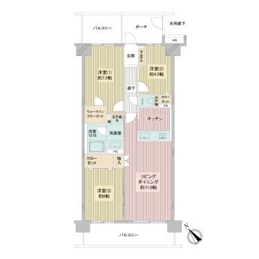 apartment 東京都荒川区南千住７丁目1-1 アクレスティ南千住1F